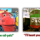 Image for article titled Thomas The Tank Engine Is Destroying All Cartoon Vehicles And Creeping Me The Hell Out